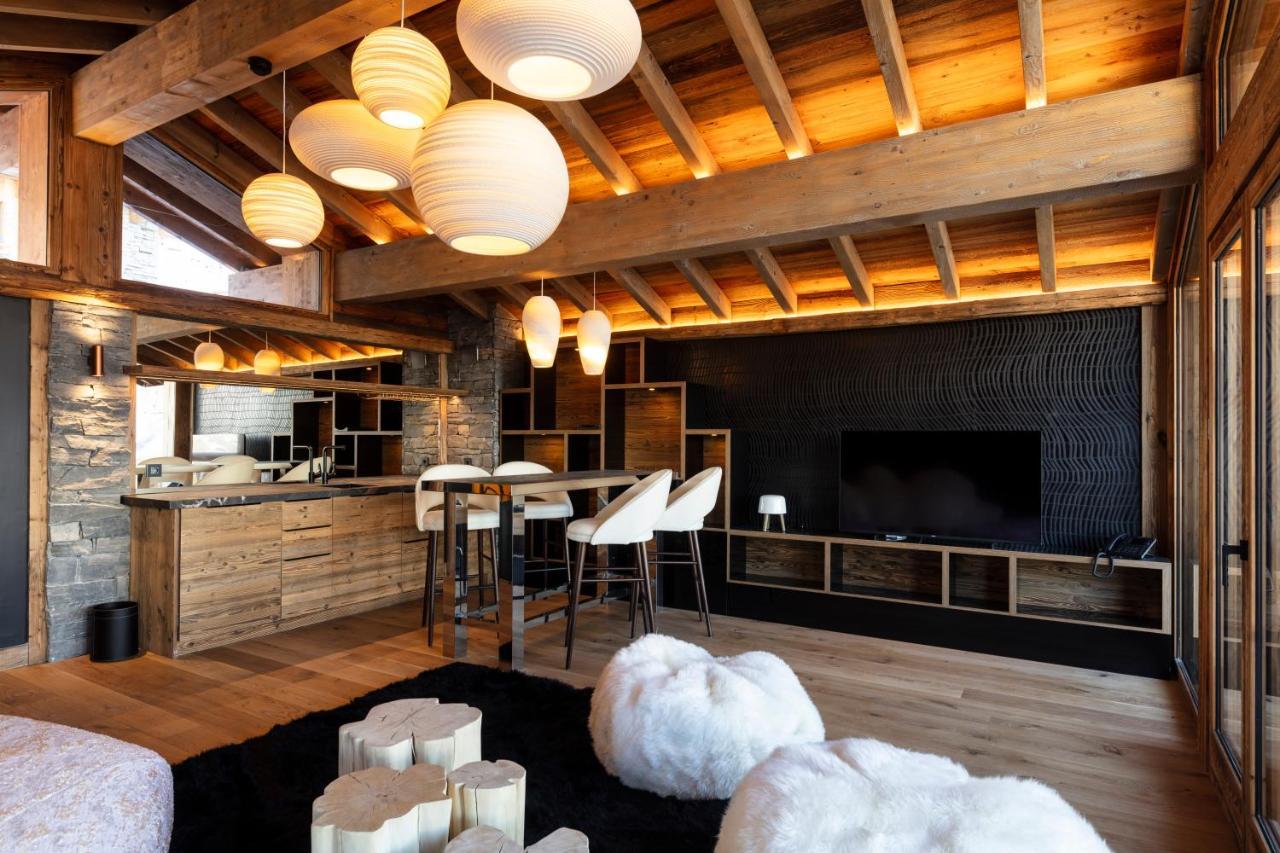 M Lodge & Spa Сен-Мартен-де-Бельвиль Экстерьер фото
