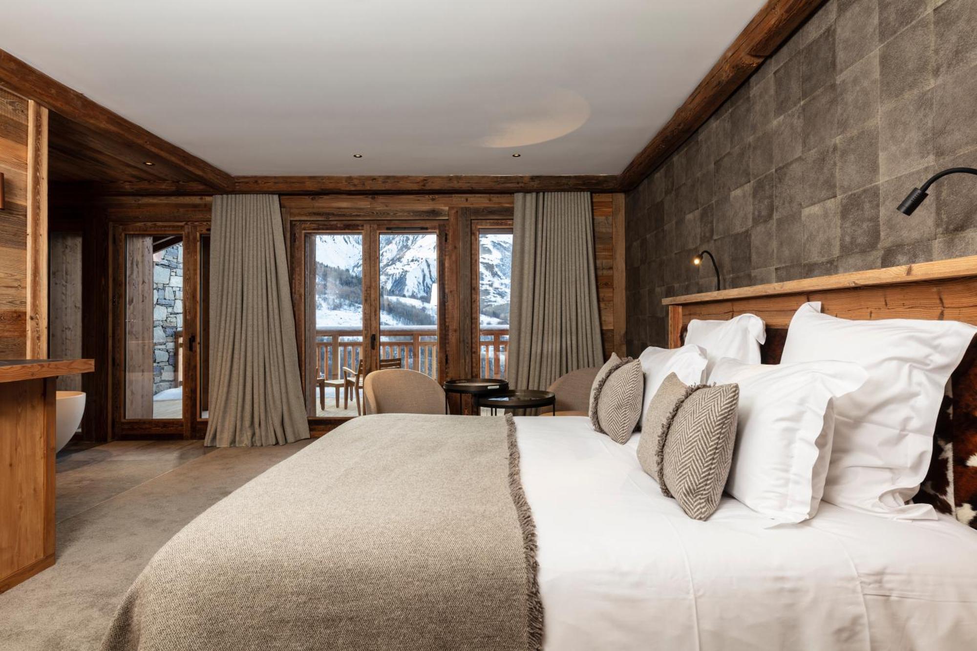 M Lodge & Spa Сен-Мартен-де-Бельвиль Экстерьер фото